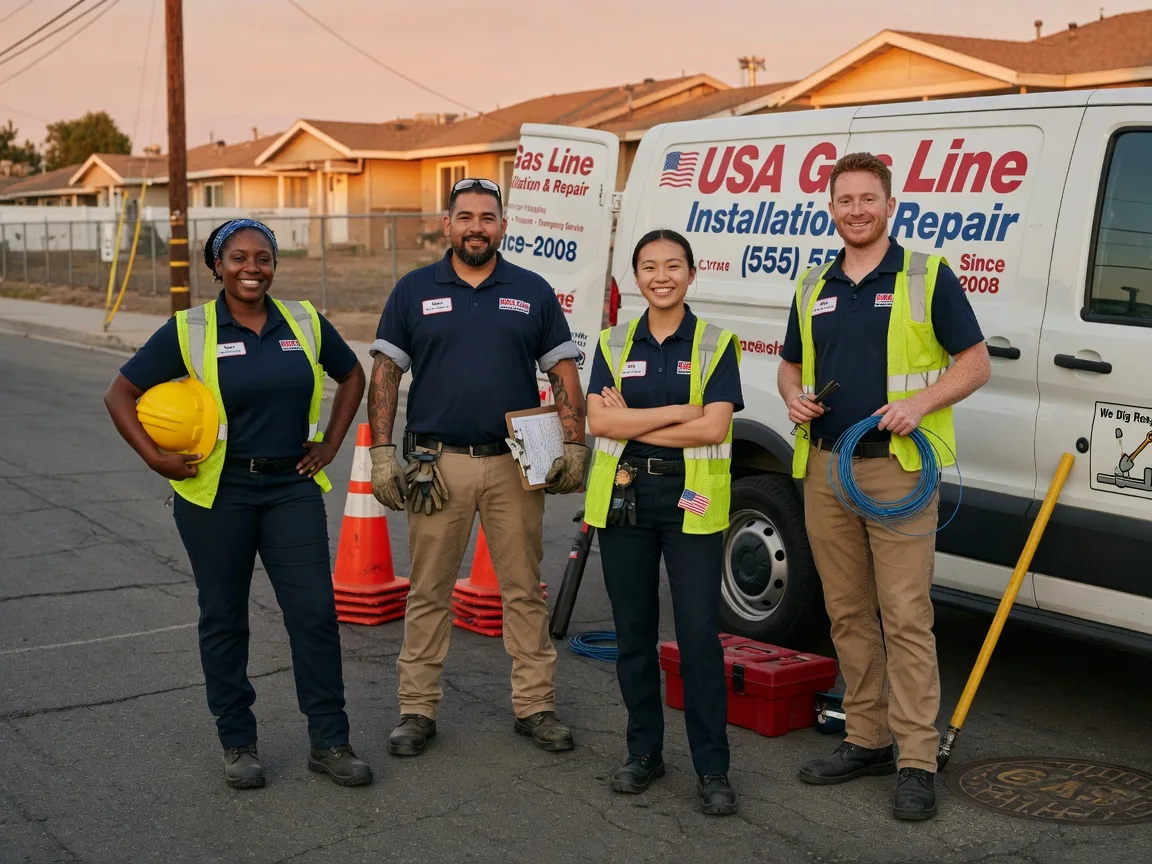 Gas Line Installation company in Three Rivers, CA